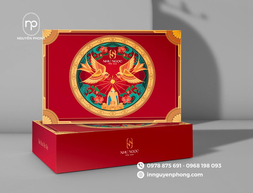 Công nghệ in hộp đựng yến